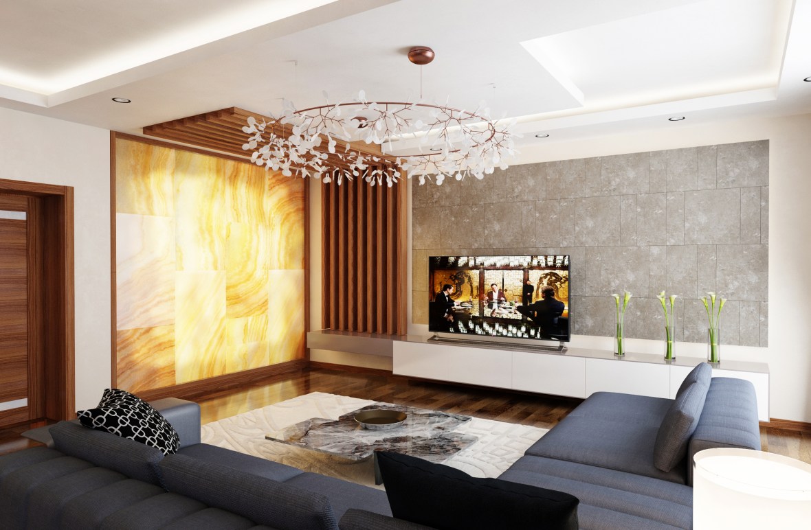 Life centre Baku apartments living room 4